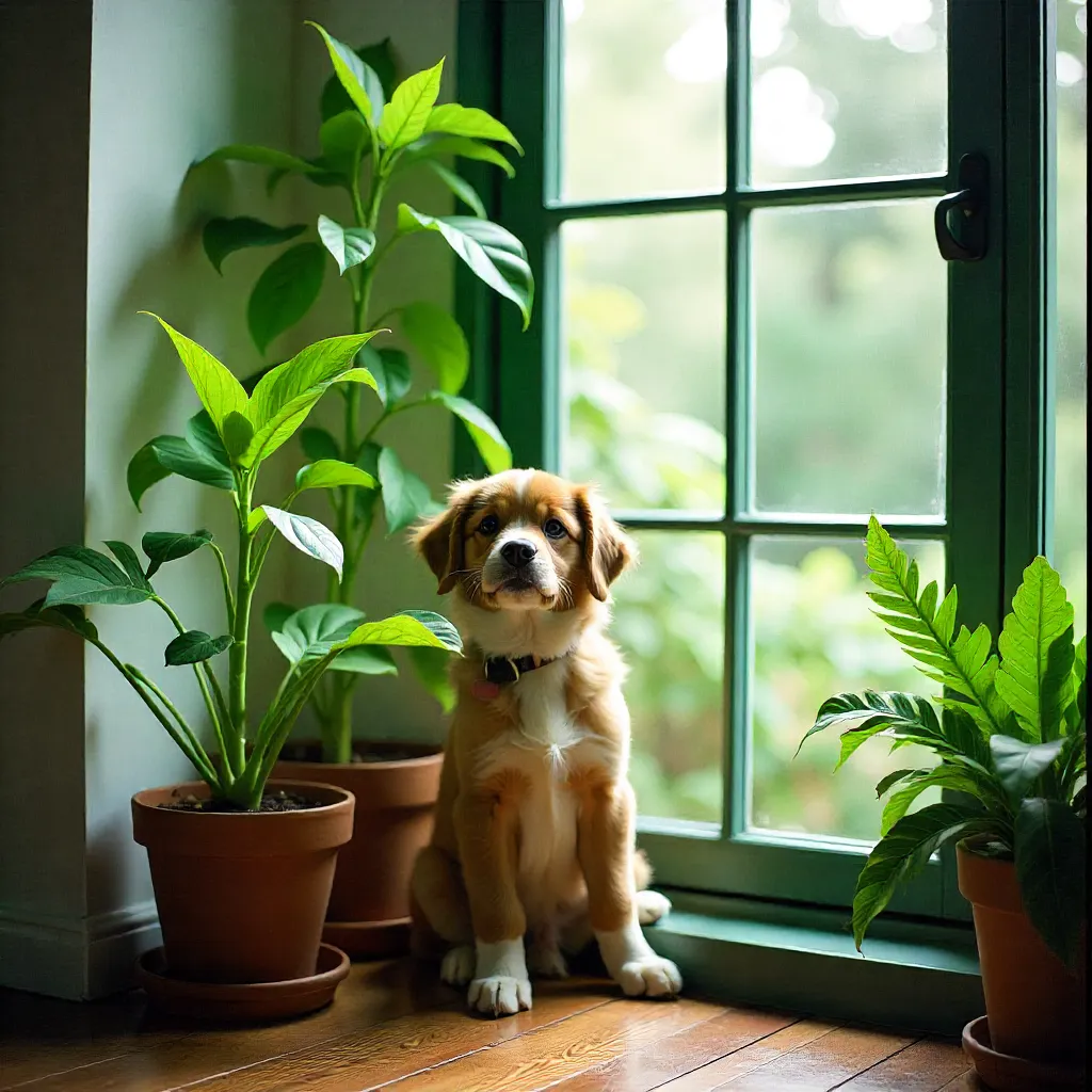 Pet and plant coexistence example